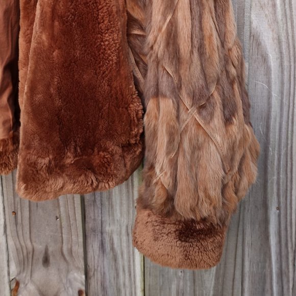 Vintage Solleciti Fur/Sable Sleeve Jacket - Picture 3 of 8